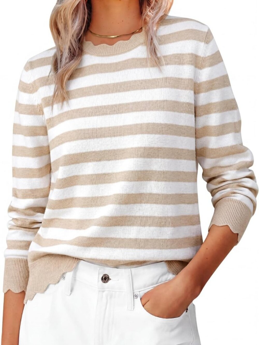 Cozy Lightweight Fall Sweater for Women - Loose Fit, Perfect for Layering